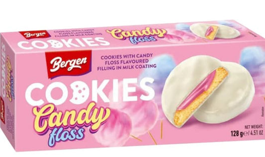 Bergen Cookies Candy Floss 128g