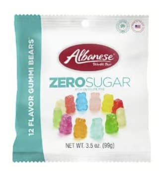 Albanese Ourson gummy SANS SUCRE