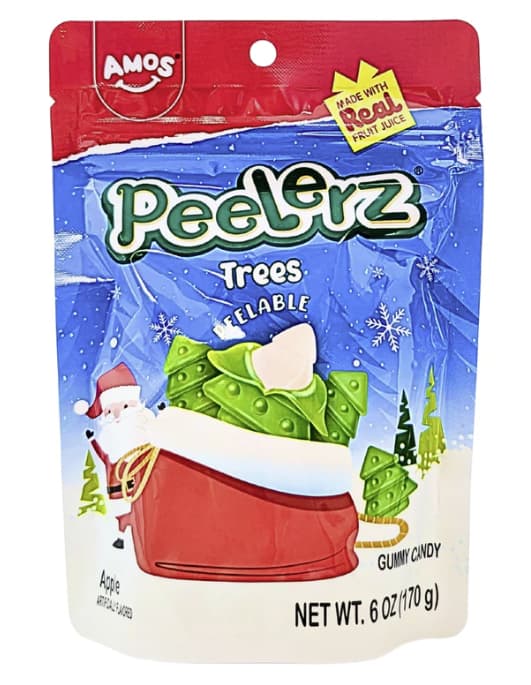 Amos Peelerz Holiday Gummy Trees 170g