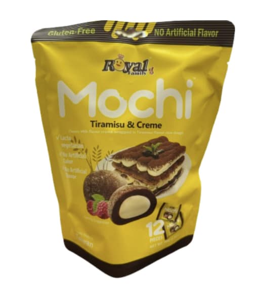 Royal Family Mochi Tiramisu & Creme Taiwan 120g