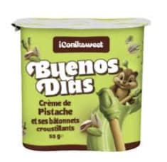 BUENOS DIAS - Crème de pistache et ses bâtonnets croustillants
