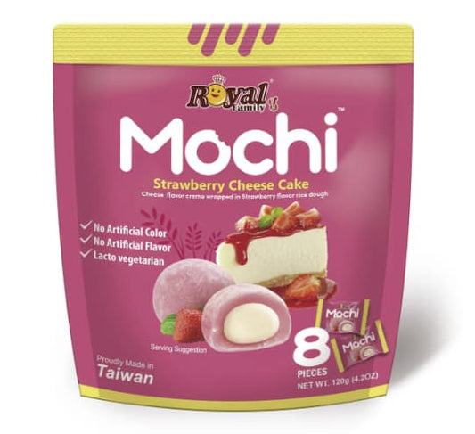 ROYAL FAMILY - Mochi - Strawberry Cheese Cake 120g