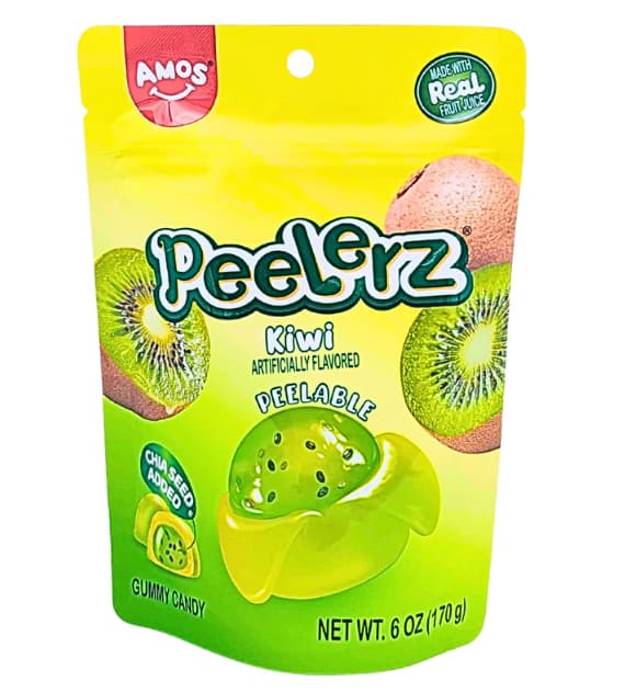 Amos Peelerz Gummy Kiwi 170g