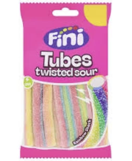 Fini Tubes Rainbow Sour Pencils 140g