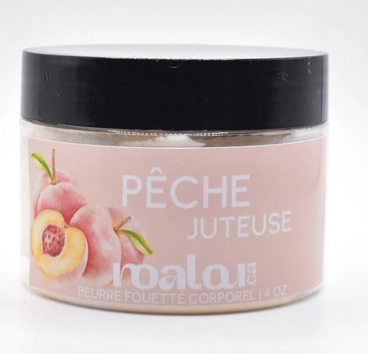 Noalou - BEURRE CORPOREL FOUETTÉ | PÊCHE 4oz
