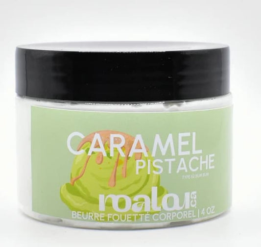 Noalou - BEURRE CORPOREL FOUETTÉ | PISTACHE CARAMEL (#62 SOL DE JANEIRO) 4oz