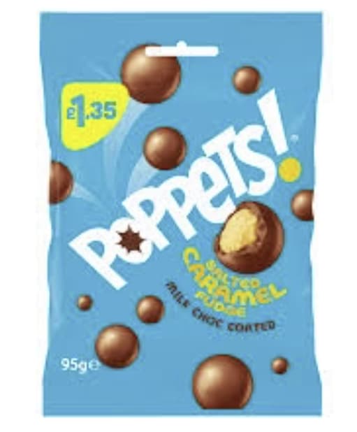 Poppets Salted Caramel 95g