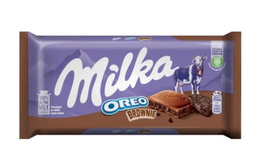 Milka Oreo Brownie Bar 100g