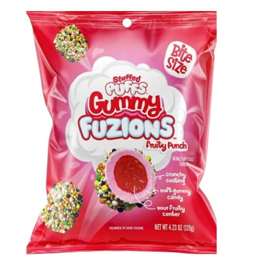 Stuffed Puffs-Gummy Fusion-Fruity Punch Bites