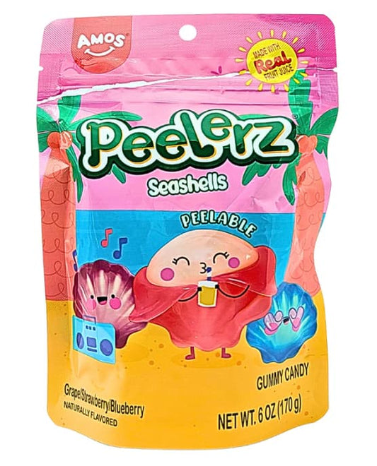 Amos - Peelerz Gummy Seashells 170g