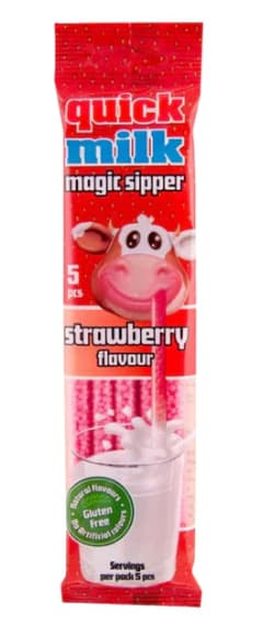 QUICK MILK Magic Sipper Strawberry 30g