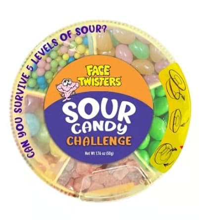 Face Twisters - Sour Candy Challenge