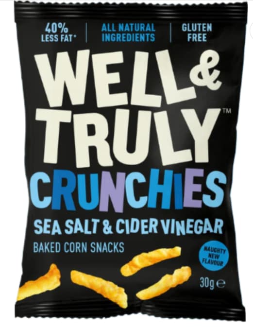 Well & Truly Crunchies Sea Salt & Vinegar