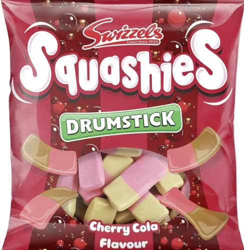 Squashies Drumstick Cherry Cola 120g