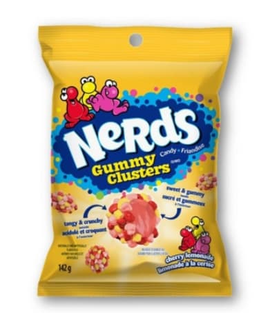 Nerds Gummy Cherry Lemonade Clusters 142g