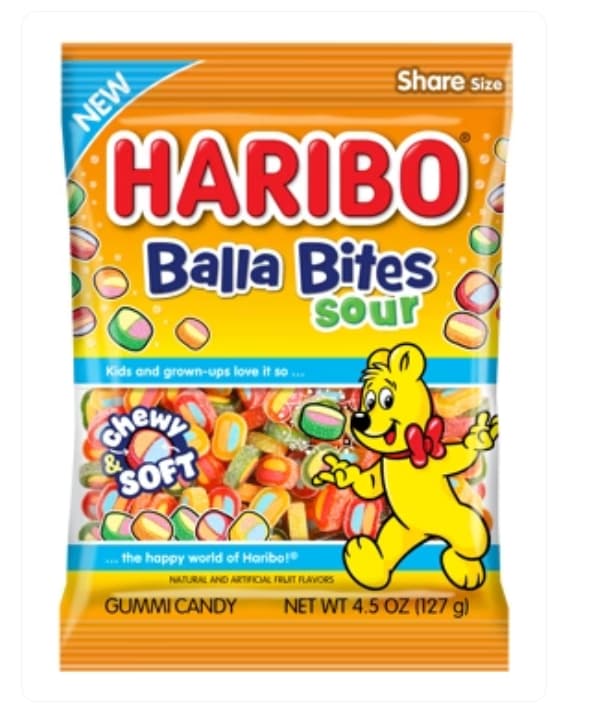 Haribo Pico Balla Bites Sour 127g