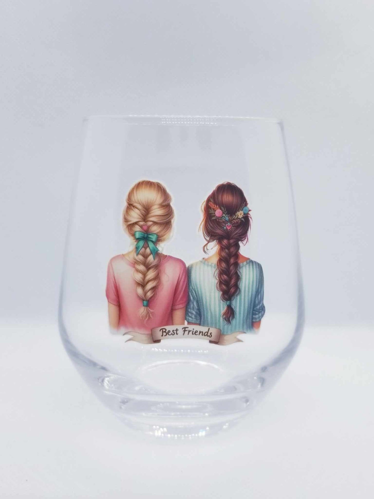 Verre à vin "Best Friends"