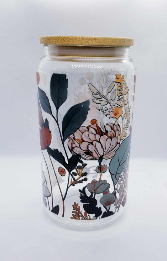 Verre 16 oz Floral