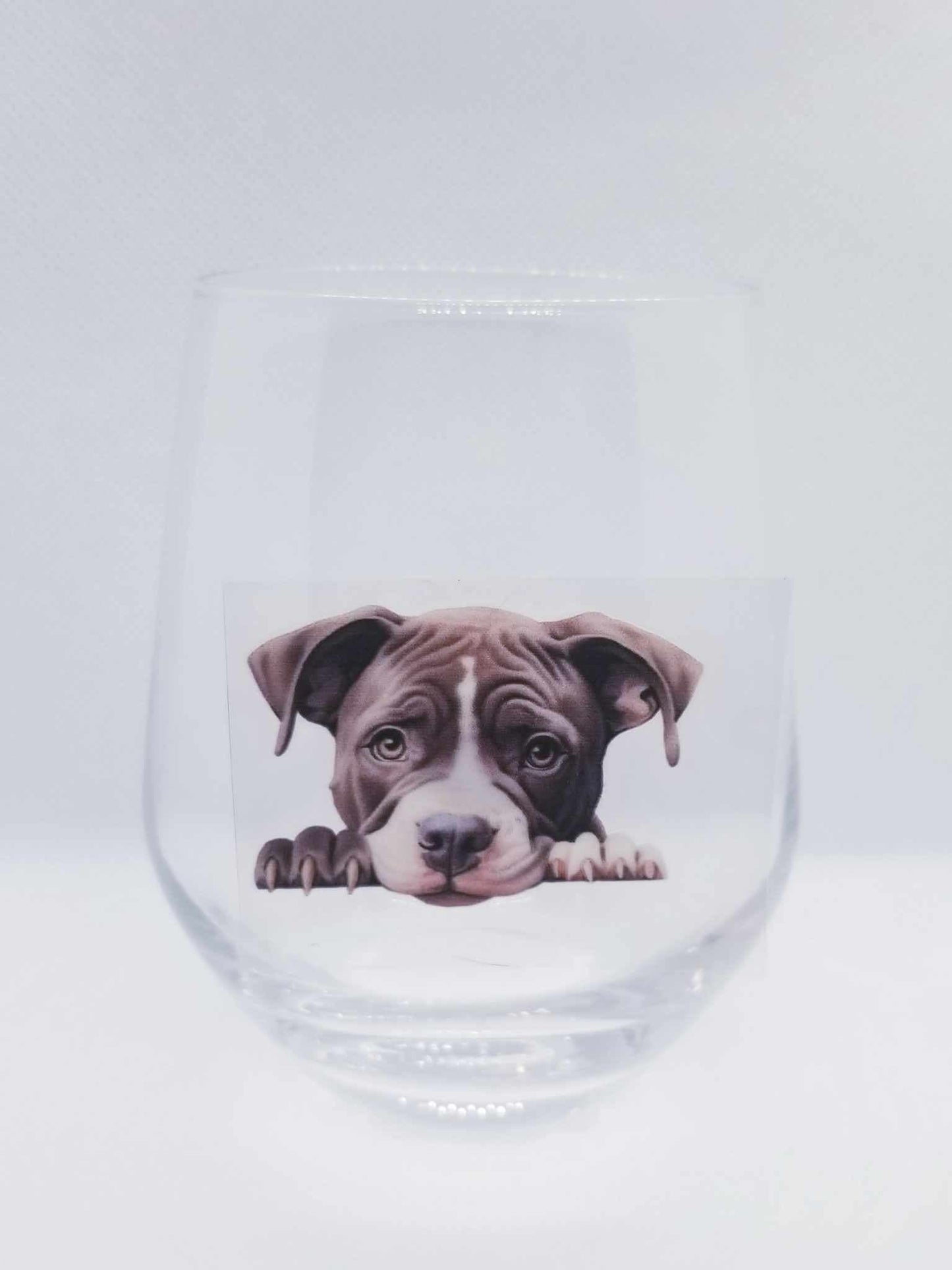 Verre à vin Chien mignon 7