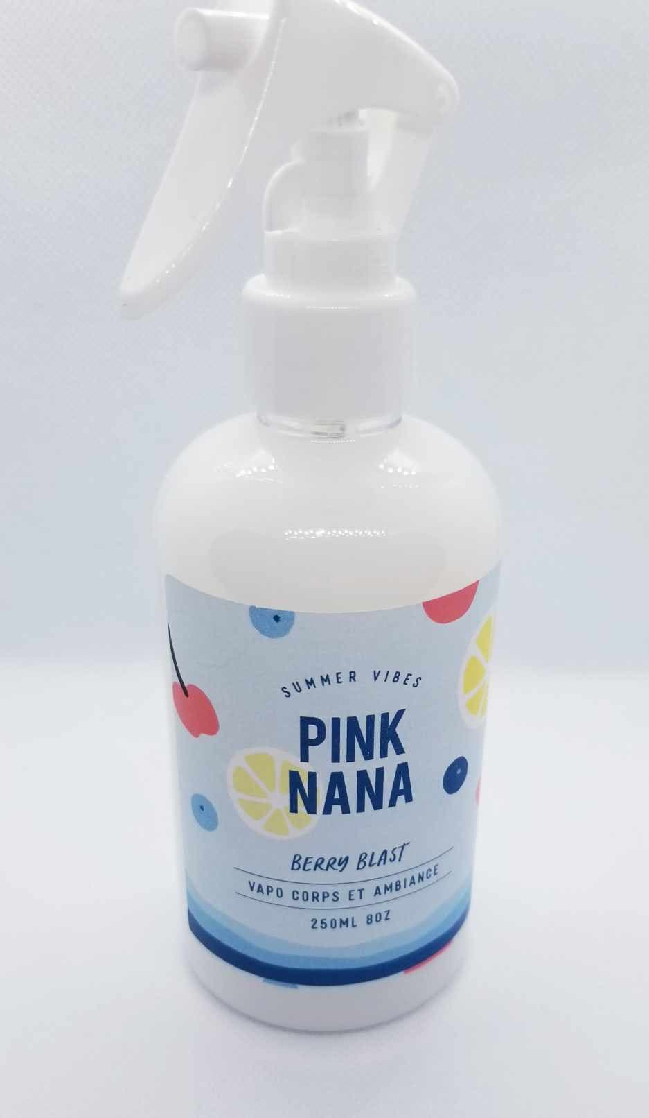 Pink Nana - Vapo corps et ambiance Berry Blast