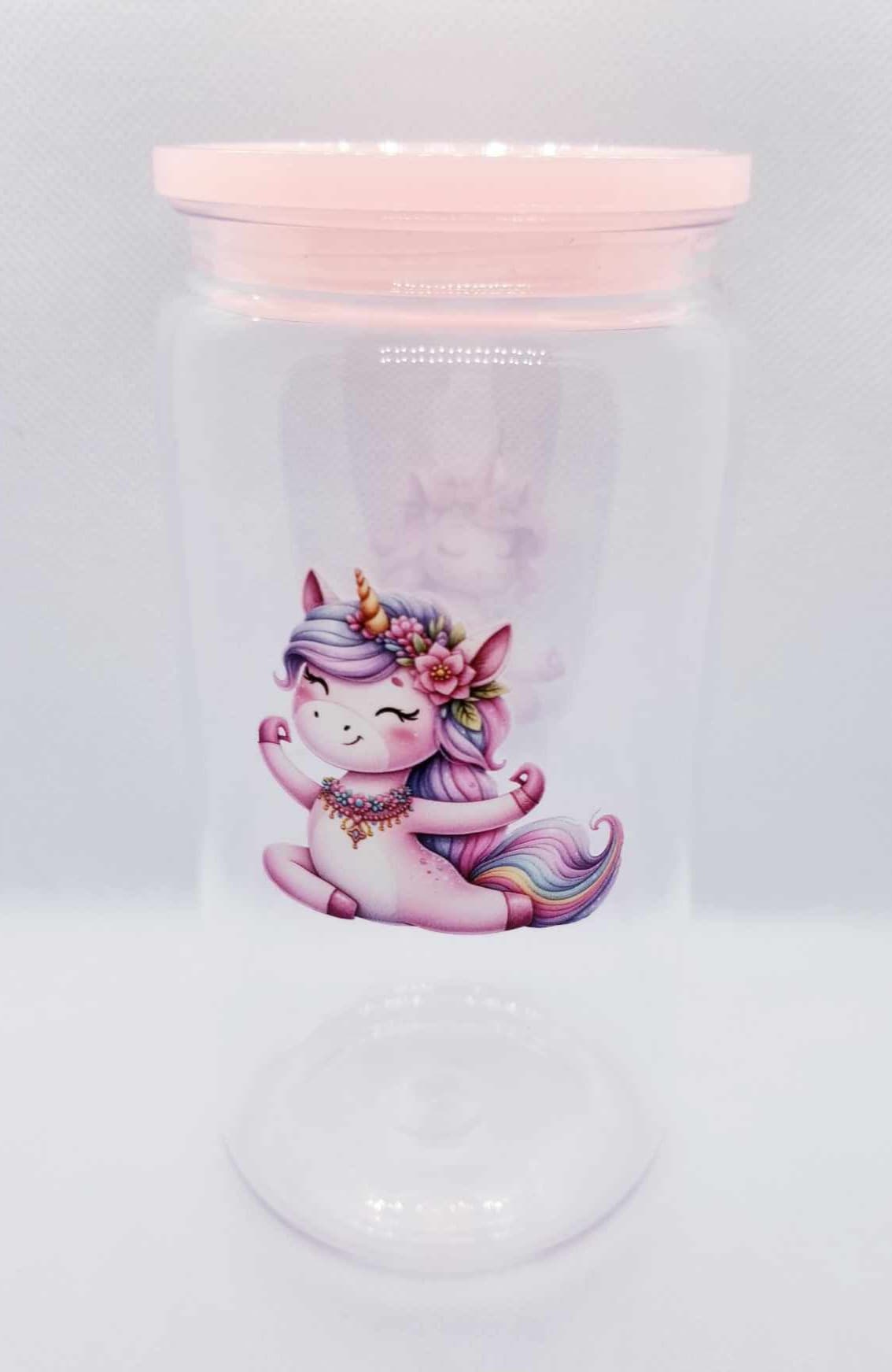 Verre 16 oz Licorne 3 PLASTIQUE