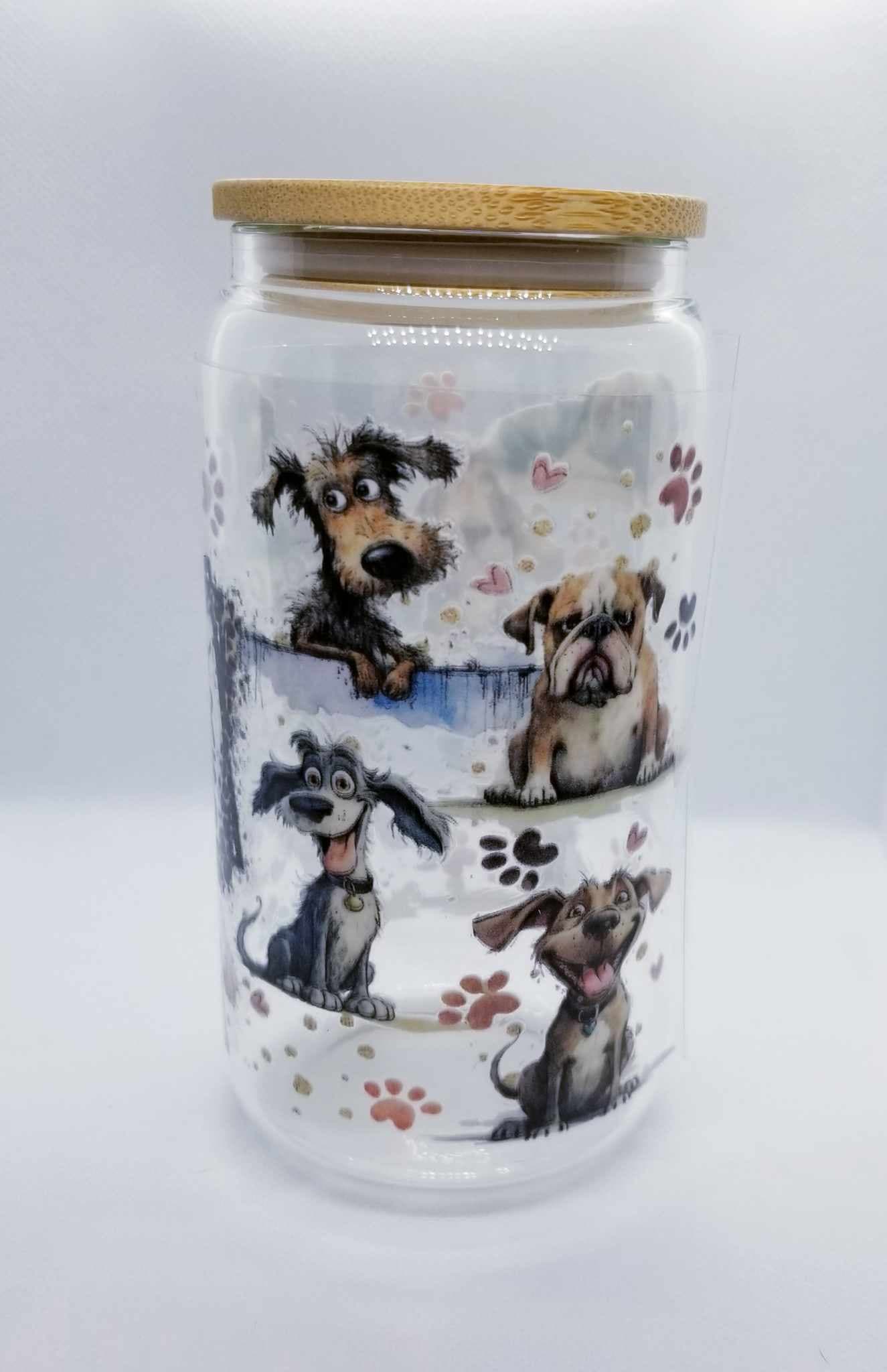 Verre 16 oz Dogs