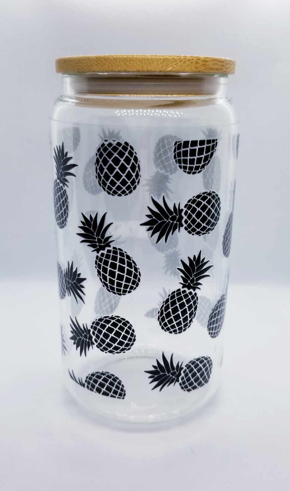 Verre 16 oz Ananas noir