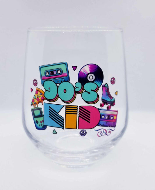 Verre à vin 90's Kids