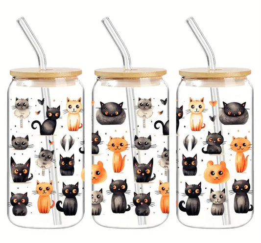 Verre 16 oz Chaton
